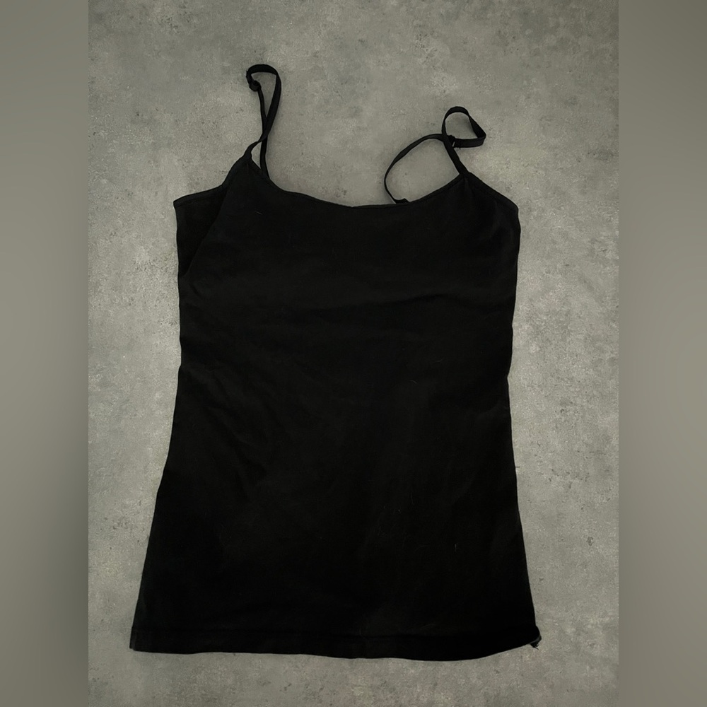 SO Black Fitted Camisole Top